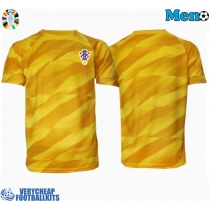 Croatia Goalkeeper Replica Home Shirt Euro 2024 Short Sleeve